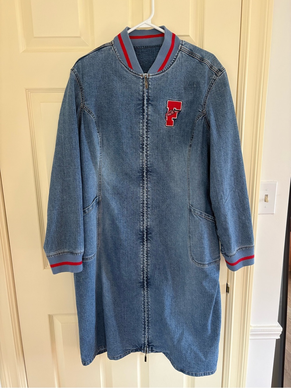 Vintage Denim Long Sleeve Jacket